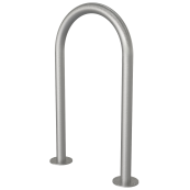 Stainless steel hoop |  48 mm | for casting in concrete | Round hoop | total width 460 mm | To be fixed by plugs